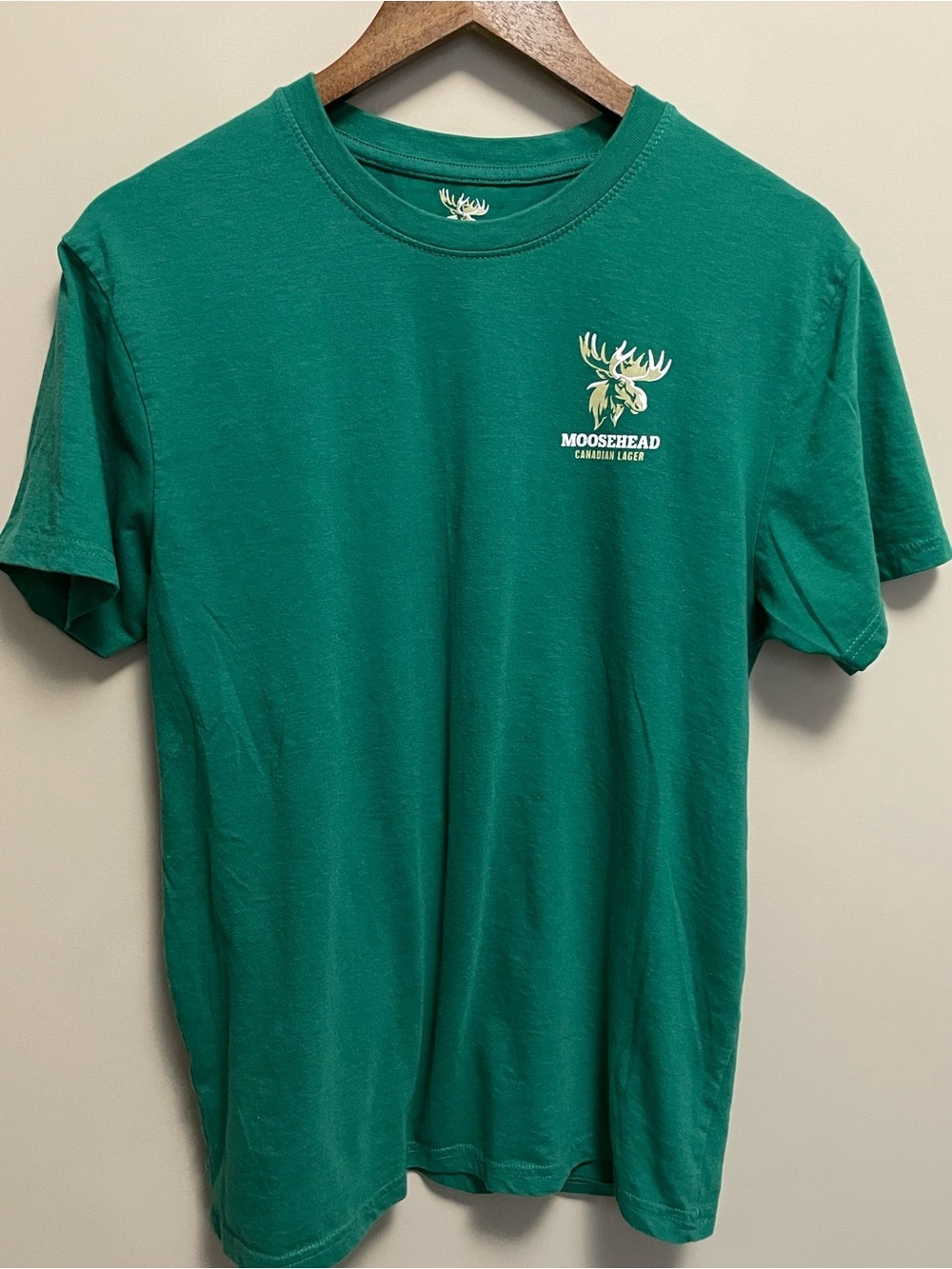 Moosehead Canadian Lager Green T-Shirt Men Women Medium
